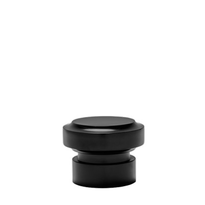 Aria Metal Saxon End Cap Satin Black