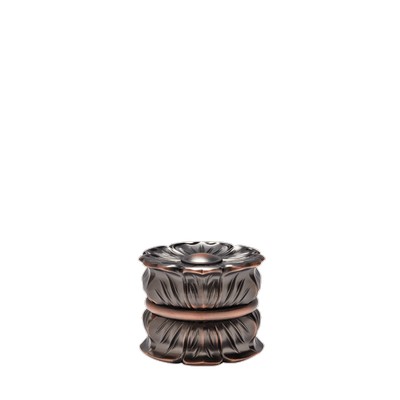 Aria Metal Avalon End Cap Iron Copper