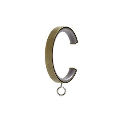 Aria Metal C-Ring with Eyelet Antique Brass