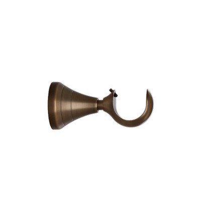 Aria Metal Turned Bracket Brushed Bronze