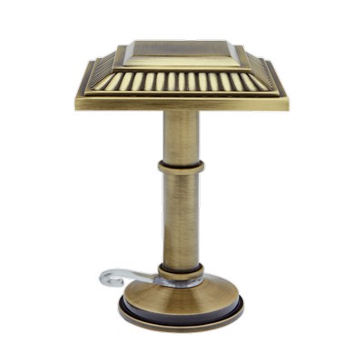 Aria Metal Essex Medallion Holdback Antique Brass