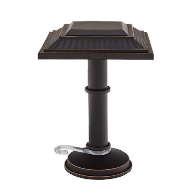 Aria Metal Essex Medallion Holdback Dark Oil Rubbed Bronze