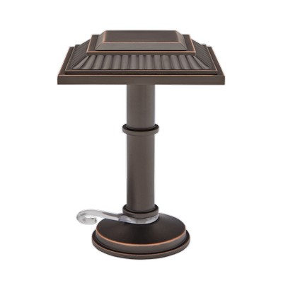 Aria Metal Essex Medallion Holdback Iron Copper