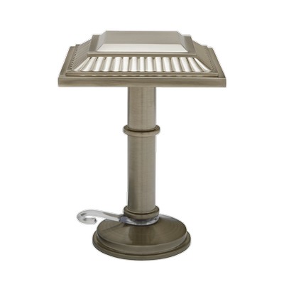 Aria Metal Essex Medallion Holdback Polished Nickel