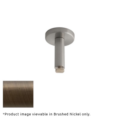Aria Metal H-Rail Ceiling Bracket Brushed Bronze