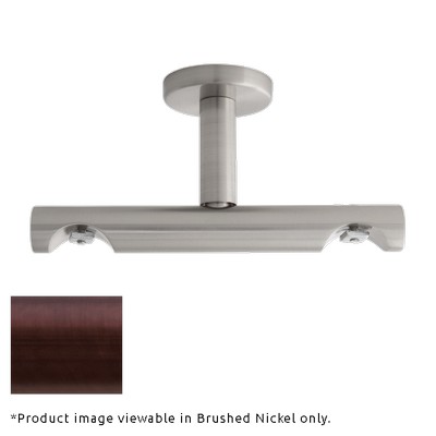 Aria Metal H-Rail Double Ceiling Bracket Oil Rubbed Bronze