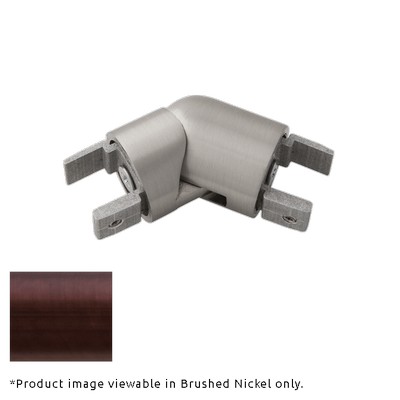 Aria Metal H-Rail Elbow Oil Rubbed Bronze