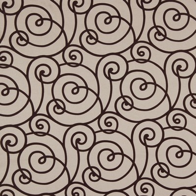 Robert Allen Flocked Scroll Truffle