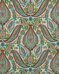 Robert Allen Ombre Paisley Poppy Fabric