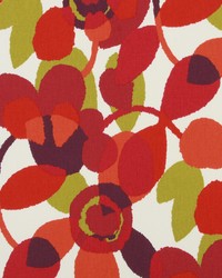 Robert Allen Abstract Flora Poppy Fabric