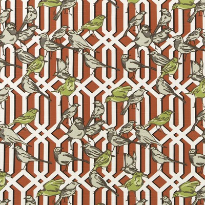 Robert Allen Aviary Trellis Poppy