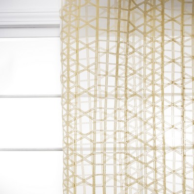 Robert Allen TRIANGLE GRID MARIGOLD