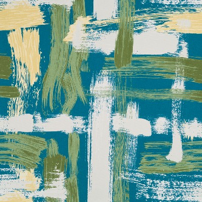 Robert Allen Sedge Abstract Turquoise