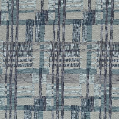 Robert Allen Sketched Boxes Indigo