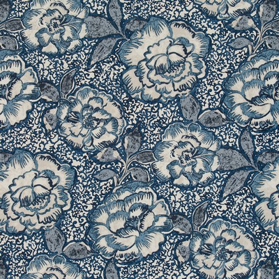 Robert Allen Peony Bloom Indigo