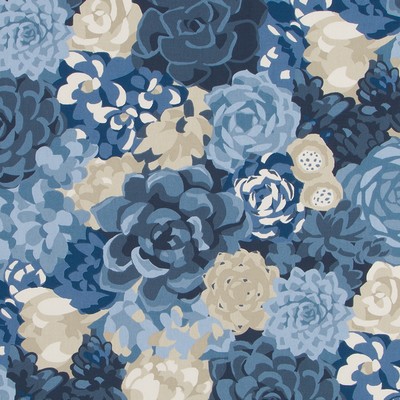 Robert Allen SUCCULENTS INDIGO