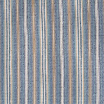 Robert Allen SERAPE STRIPE   AZURE          