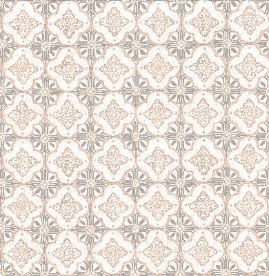 Brewster Wallcovering Geo Pink Quatrefoil Pink