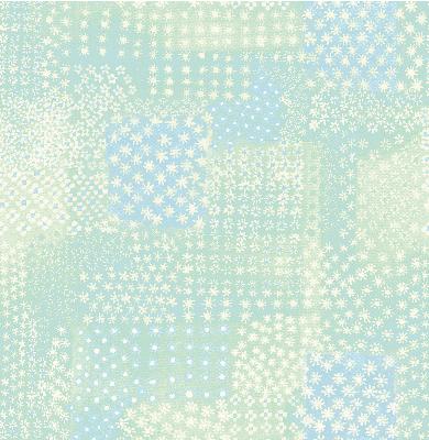 Brewster Wallcovering Flower Power Green Patchwork Green