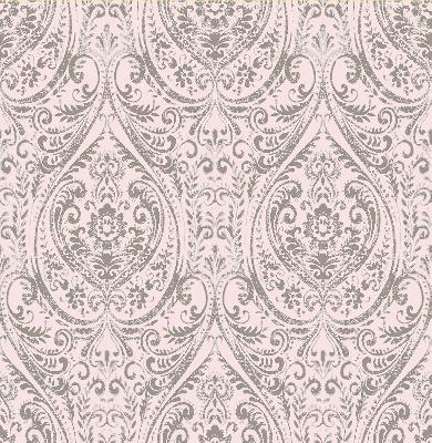 Brewster Wallcovering Gypsy Light Pink  Damask Light Pink