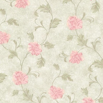 Mirage Louise Green Vintage Floral Trail Green