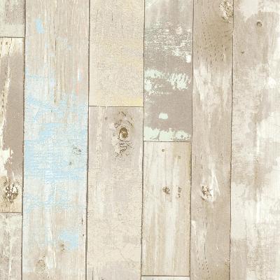 Brewster Wallcovering Dean Neutral Distressed Wood Panel Neutral