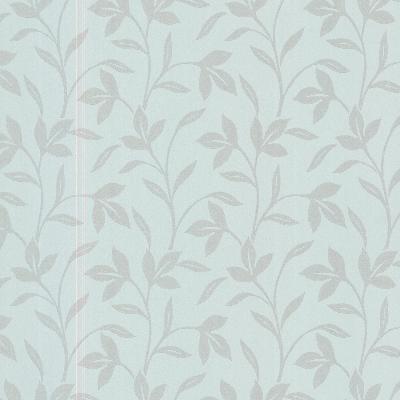 Brewster Wallcovering Cynthia Blue Tonal Leaf Trail Blue