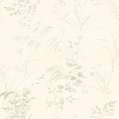 Brewster Wallcovering Tory Cream Tropical Leaves Cream