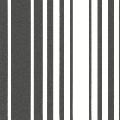 Brewster Wallcovering Lewitt Black Barcode Stripe Black