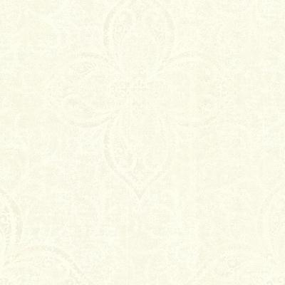 Brewster Wallcovering Oberon Champagne Moroccan Medallion Champagne