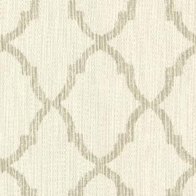 Brewster Wallcovering Oscar Champagne Fretwork  Champagne