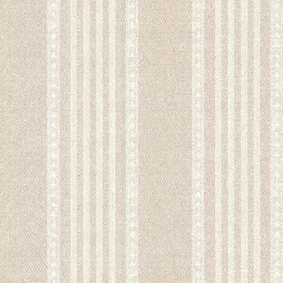 Brewster Wallcovering Adria Linen Jacquard Stripe Linen