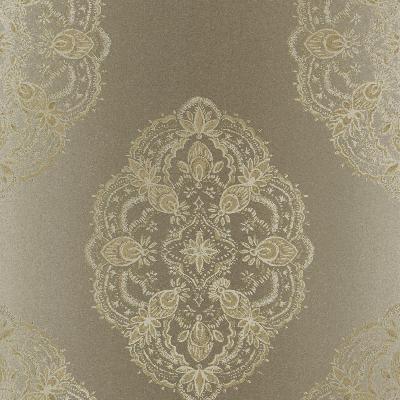 Brewster Wallcovering Mirador Taupe Global Medallion Taupe