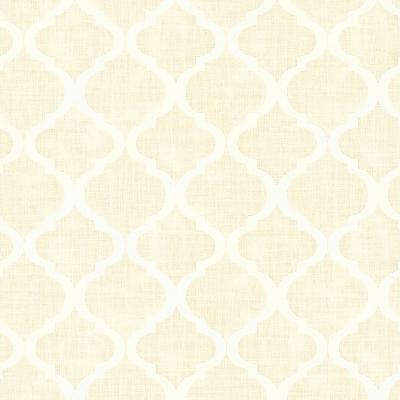 Brewster Wallcovering Palace Champagne Quatrefoil Champagne