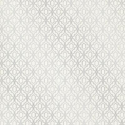 Brewster Wallcovering Alcazaba Silver Trellis Silver
