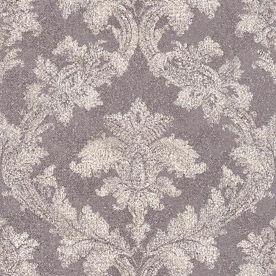 Brewster Wallcovering Pavia Lilac Scroll Damask Lilac