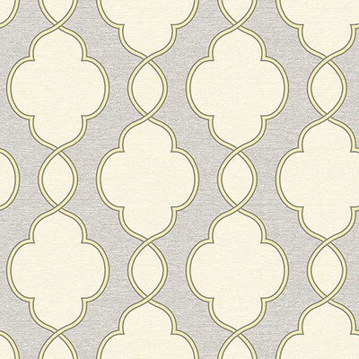 Brewster Wallcovering Structure Yellow Chain Link  Yellow