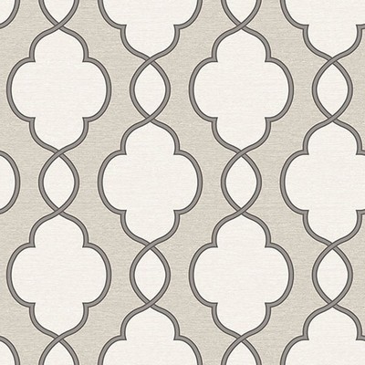 Brewster Wallcovering Structure Silver Chain Link  Silver