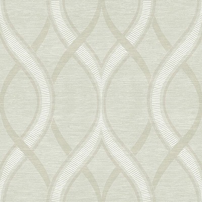 Brewster Wallcovering Frequency Green Ogee Green