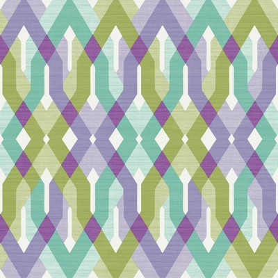 Brewster Wallcovering Harbour Lavender Lattice Wallpaper Lavender