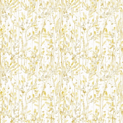 Brewster Wallcovering Willow Gold Leaves Wallpaper Gold