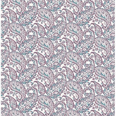 Brewster Wallcovering Adrian Plum Paisley Plum