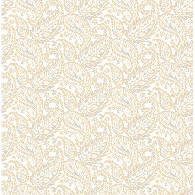 Brewster Wallcovering Adrian Honey Paisley Honey