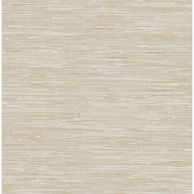 Brewster Wallcovering Beige Grey Faux Grasscloth Grey