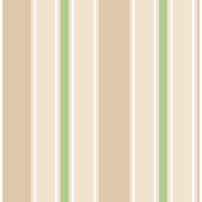 Brewster Wallcovering Sunshine Stripe Light Green Stripe Taupe
