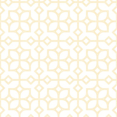 Brewster Wallcovering Maze Yellow Tile Wallpaper Yellow