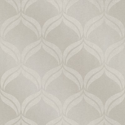 Brewster Wallcovering Petals Taupe Ogee Wallpaper Taupe