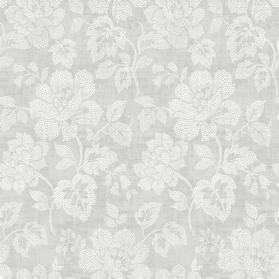 Brewster Wallcovering Tivoli Grey Dot Wallpaper Grey