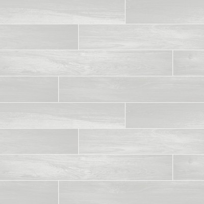 Brewster Wallcovering Titan White Wood Wallpaper White
