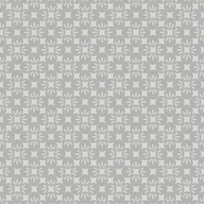 Brewster Wallcovering Orbit Grey Floral Wallpaper Grey